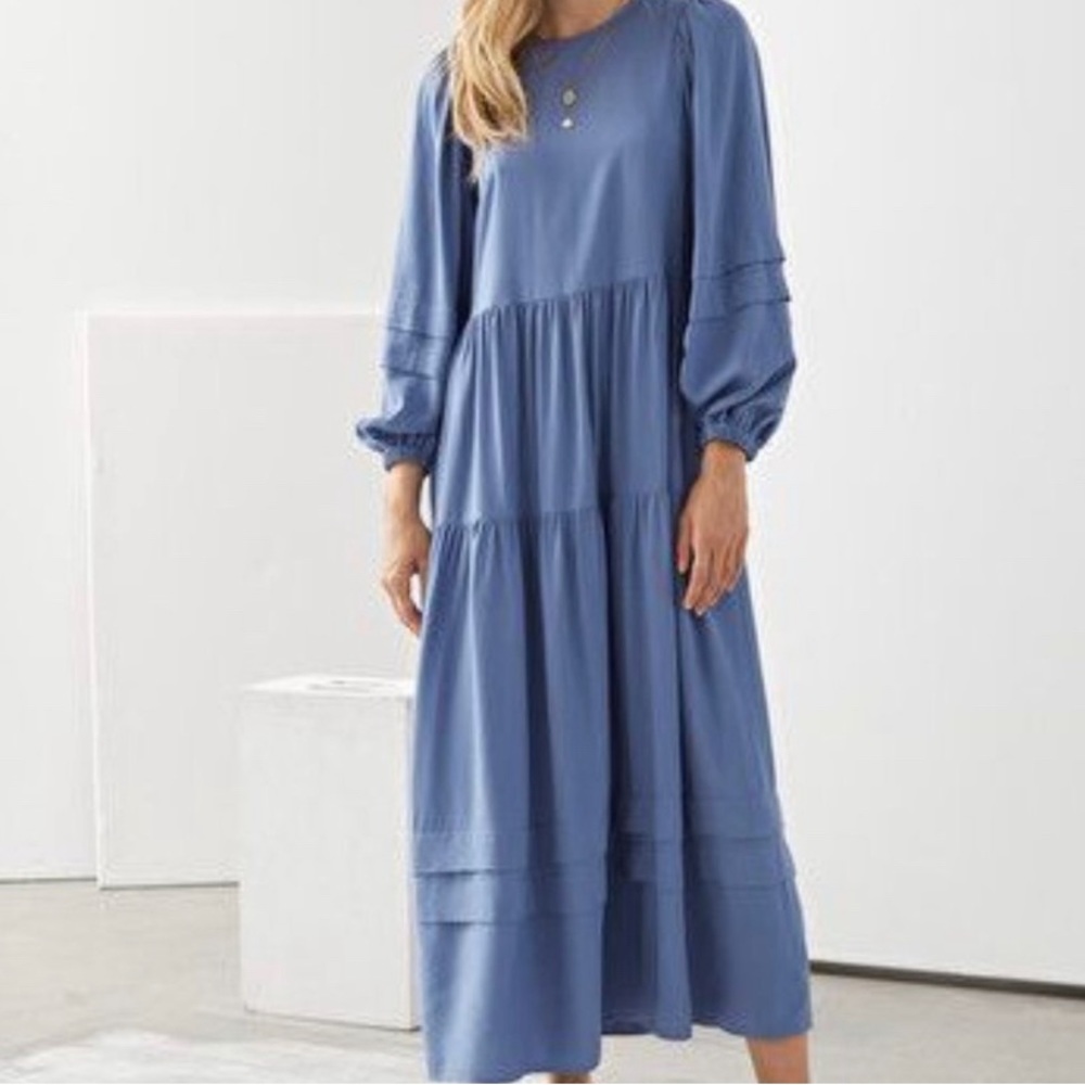 & Other Stories Voluminous Tiered Dress